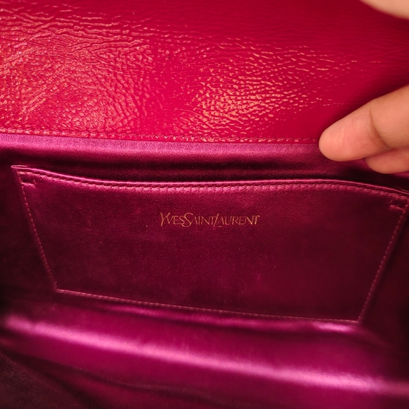 Yves Saint Laurent  BELLE DE JOUR CLUTCH in Patent Leather - Picture 6 of 8
